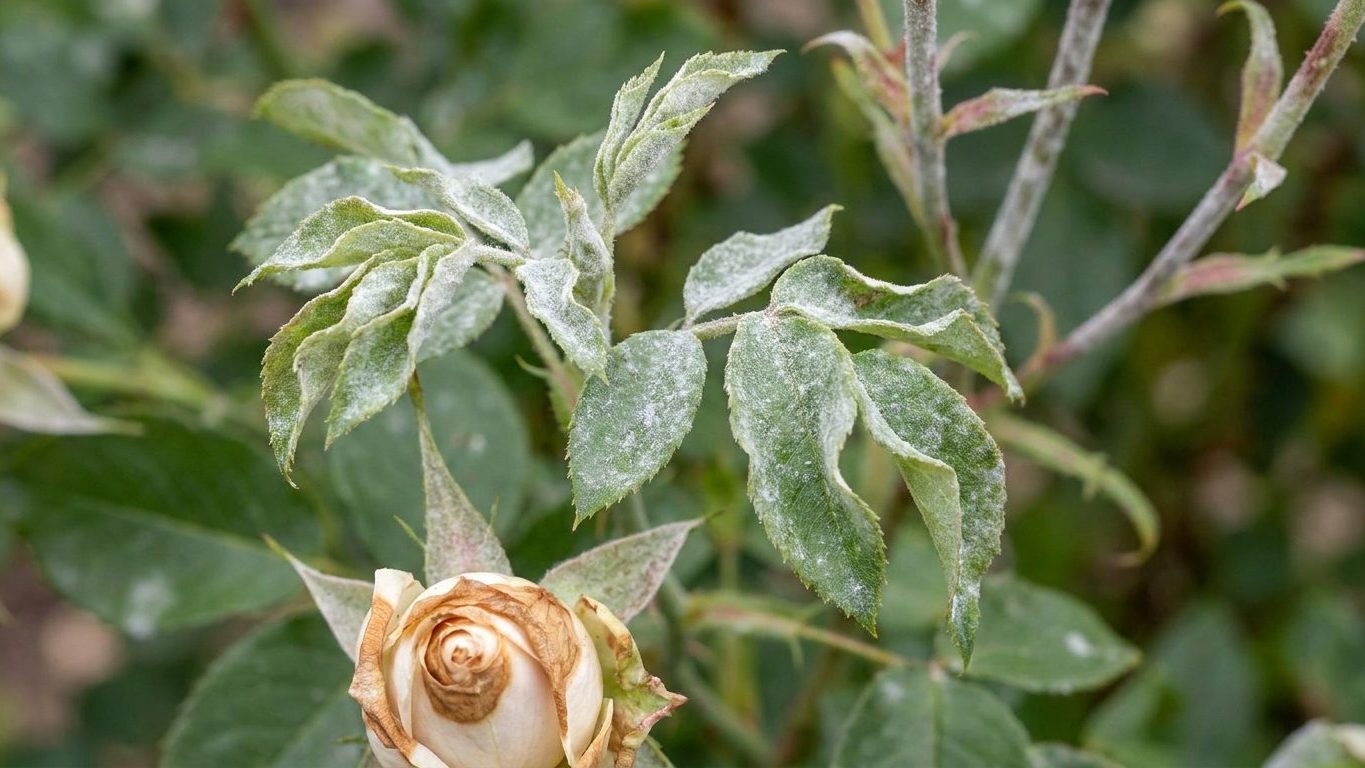 Powdery Mildew on Roses: Why It Comes in Dry Weather, Not Wet