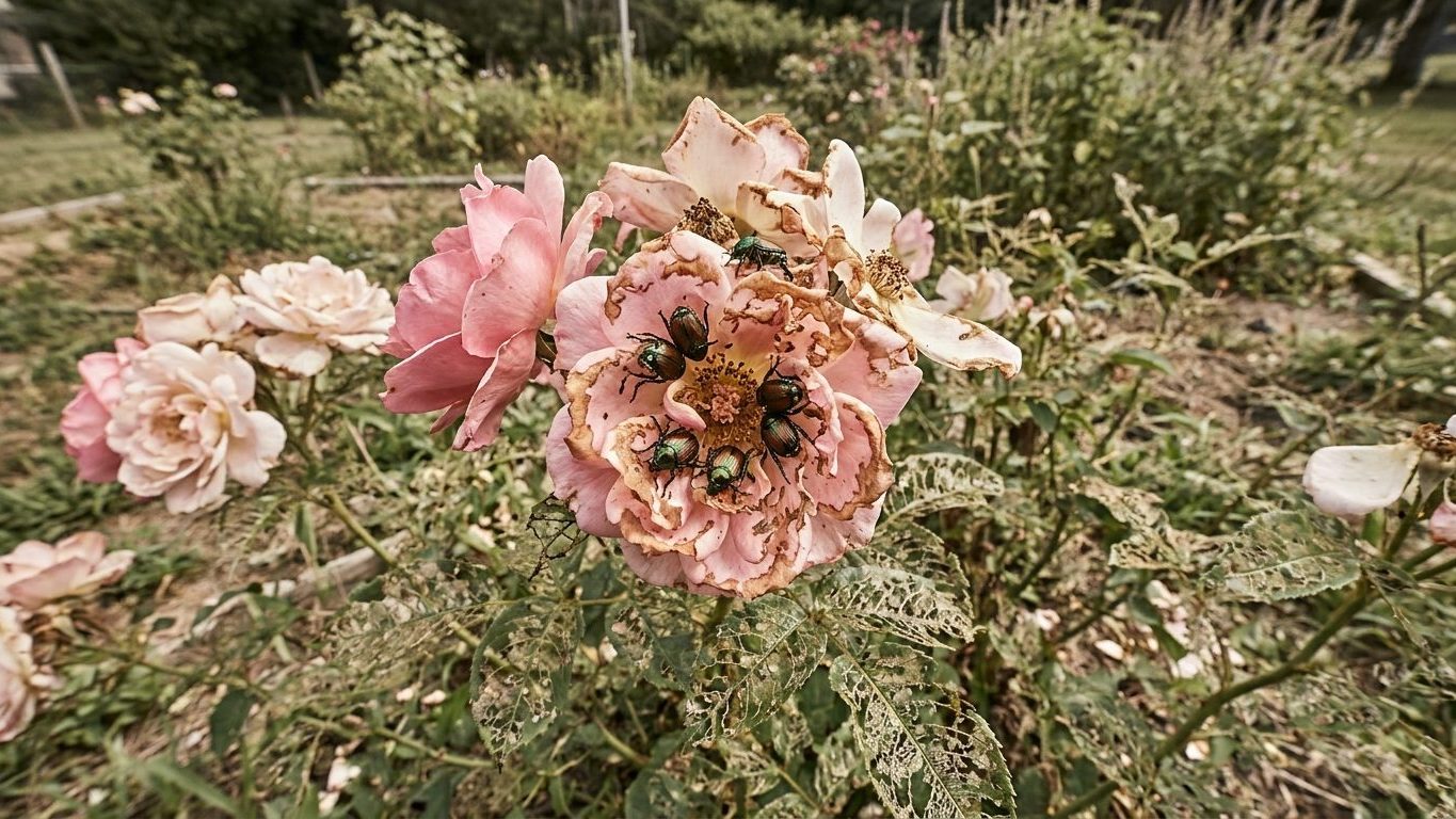 Japanese Beetles on Roses: Why Traps Make It Worse