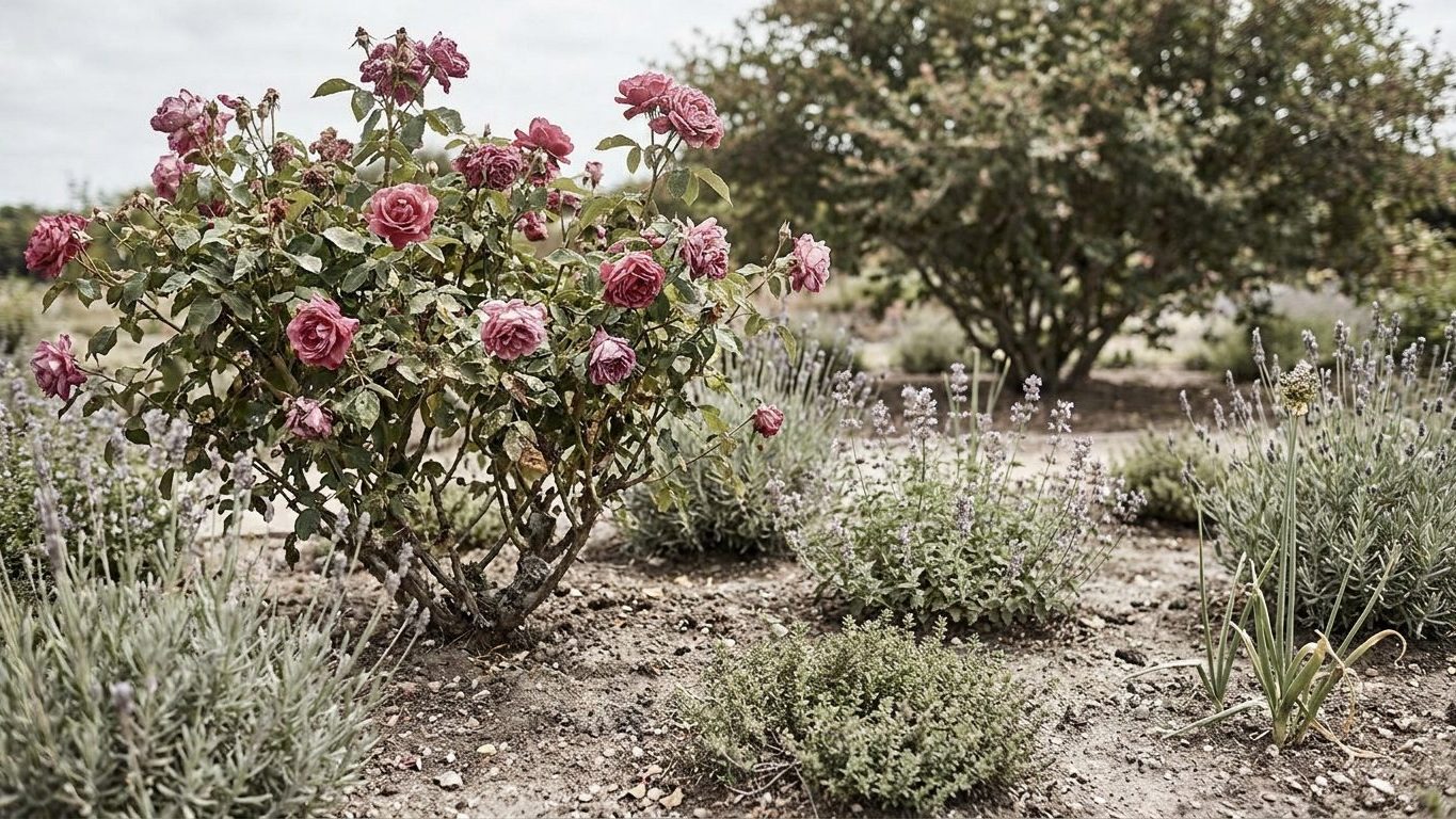 What to Plant With Roses, and What Not To