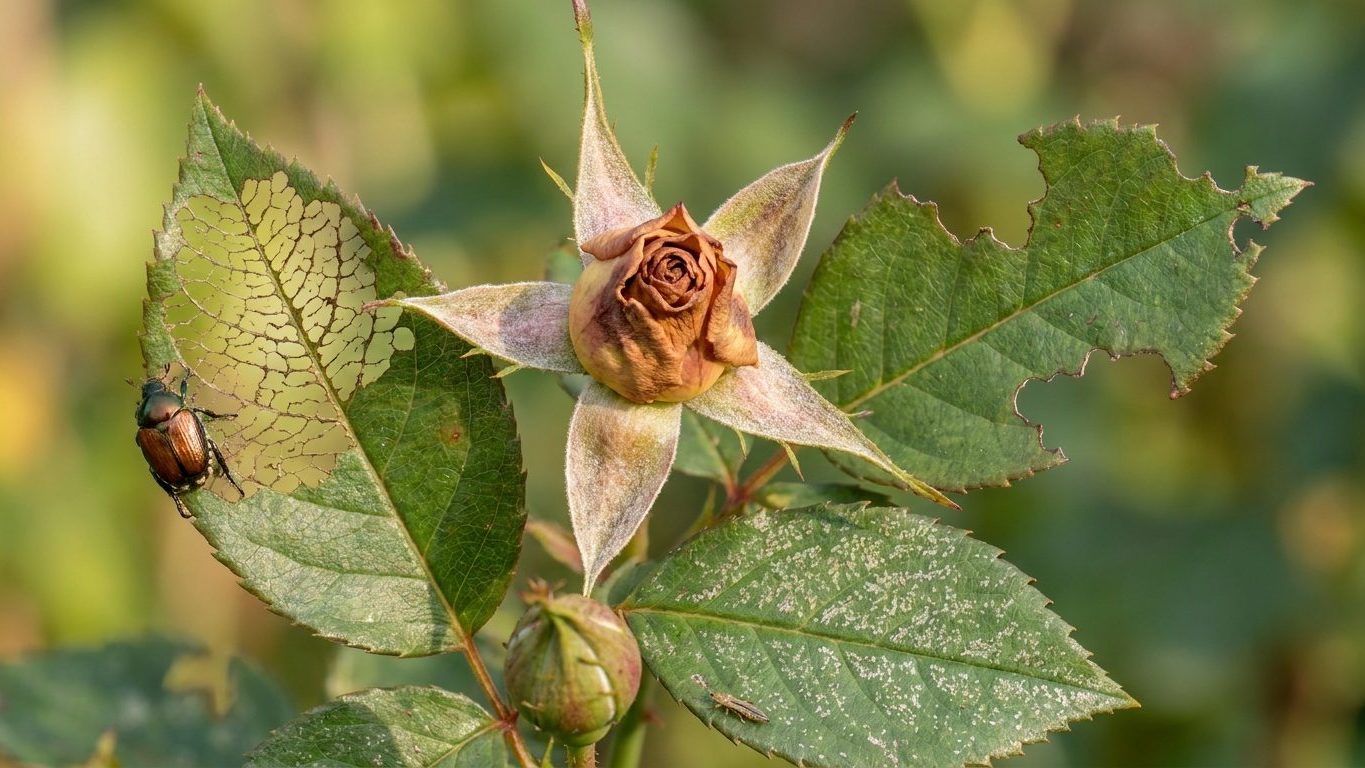 Rose Pests: What Is Eating the Leaves and Buds
