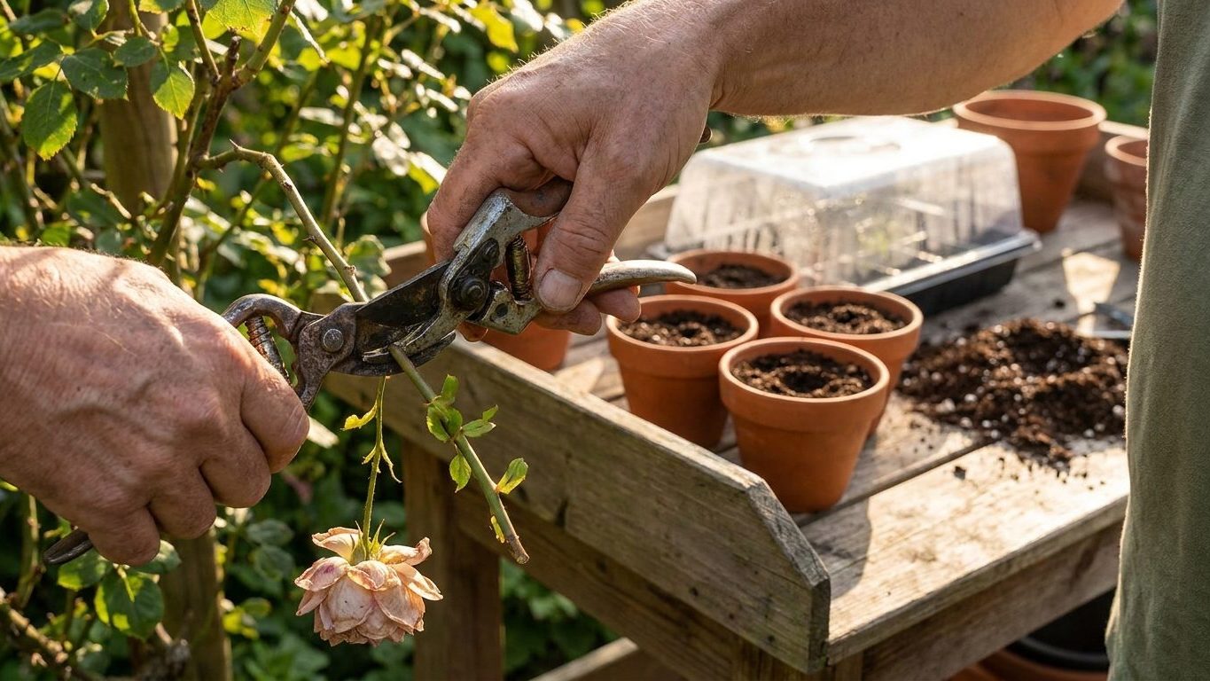 Growing Roses From Cuttings: When to Take Them, and What Actually Roots