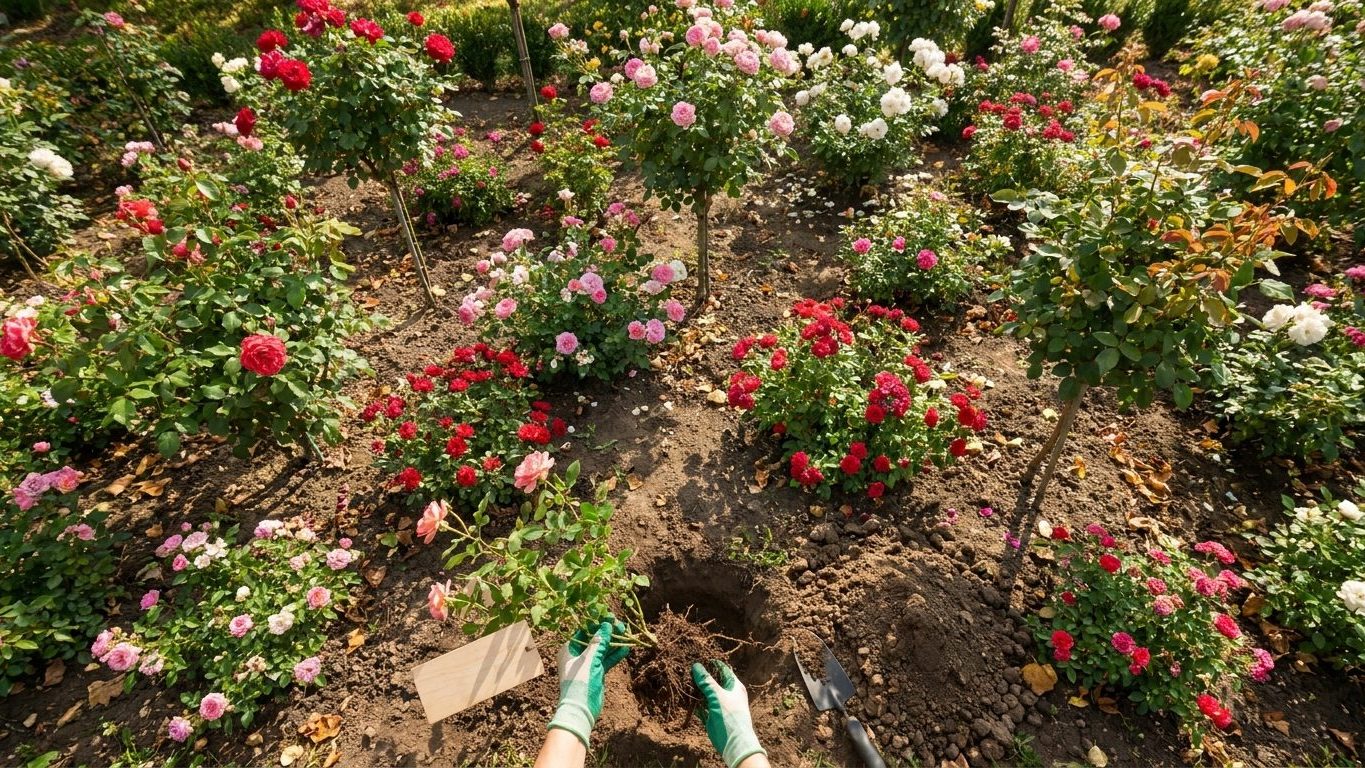 How Far Apart to Plant Roses