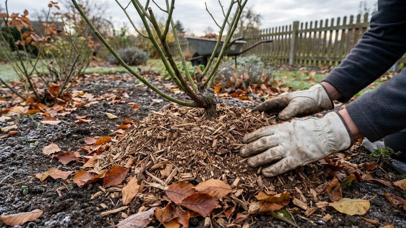 Protecting Roses Over Winter: When to Mound, and With What
