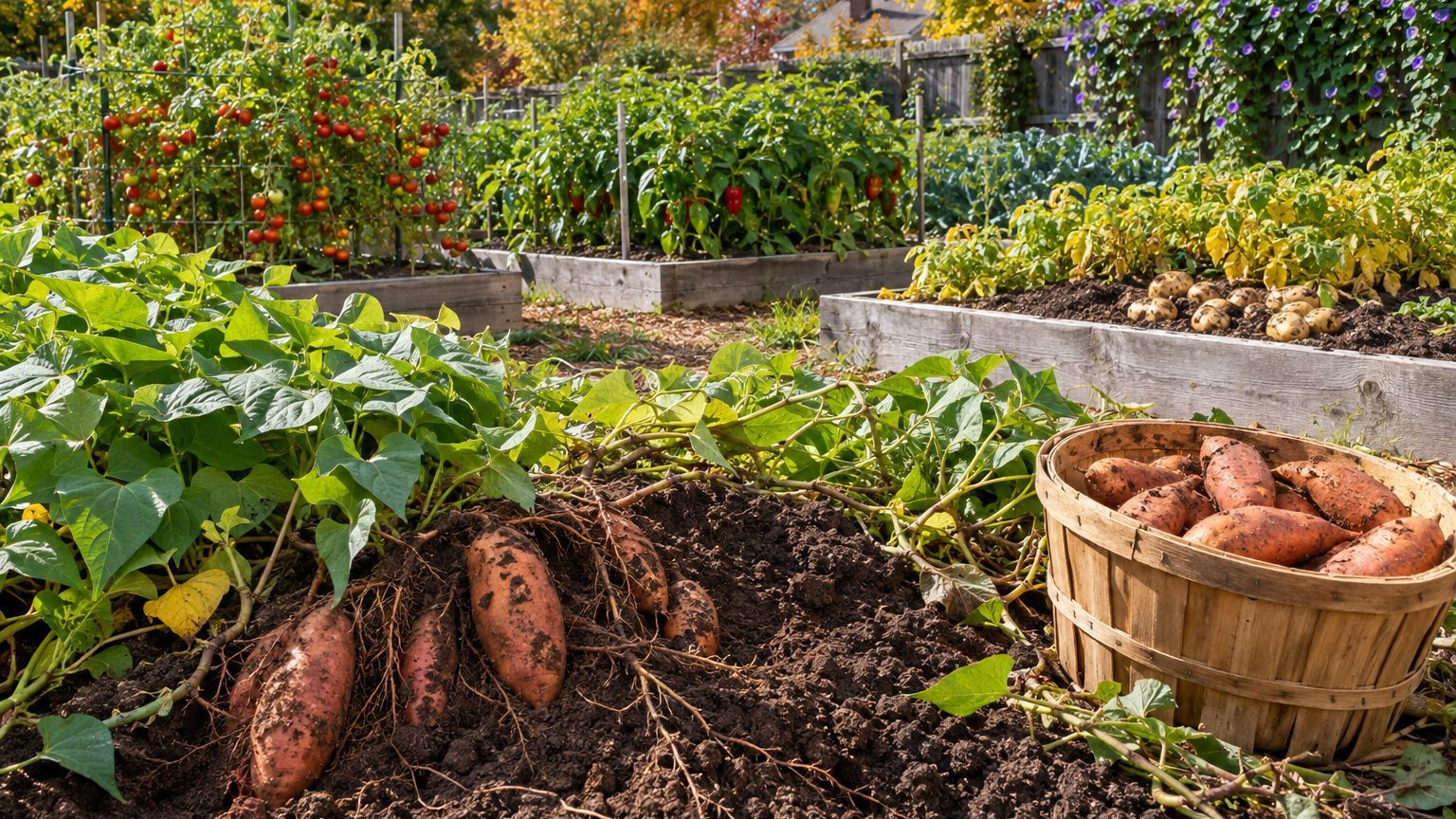 What Sweet Potatoes Rotate With