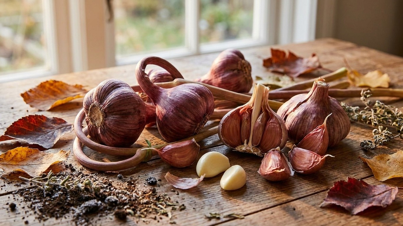Russian Red Garlic: When to Plant the Rocambole Heads That Need a Real Winter