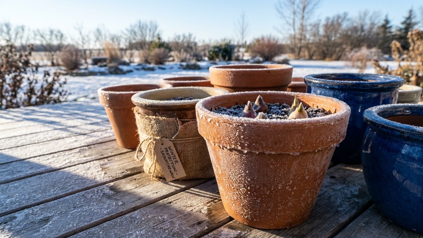 Growing Spring Bulbs in Containers in Saskatchewan