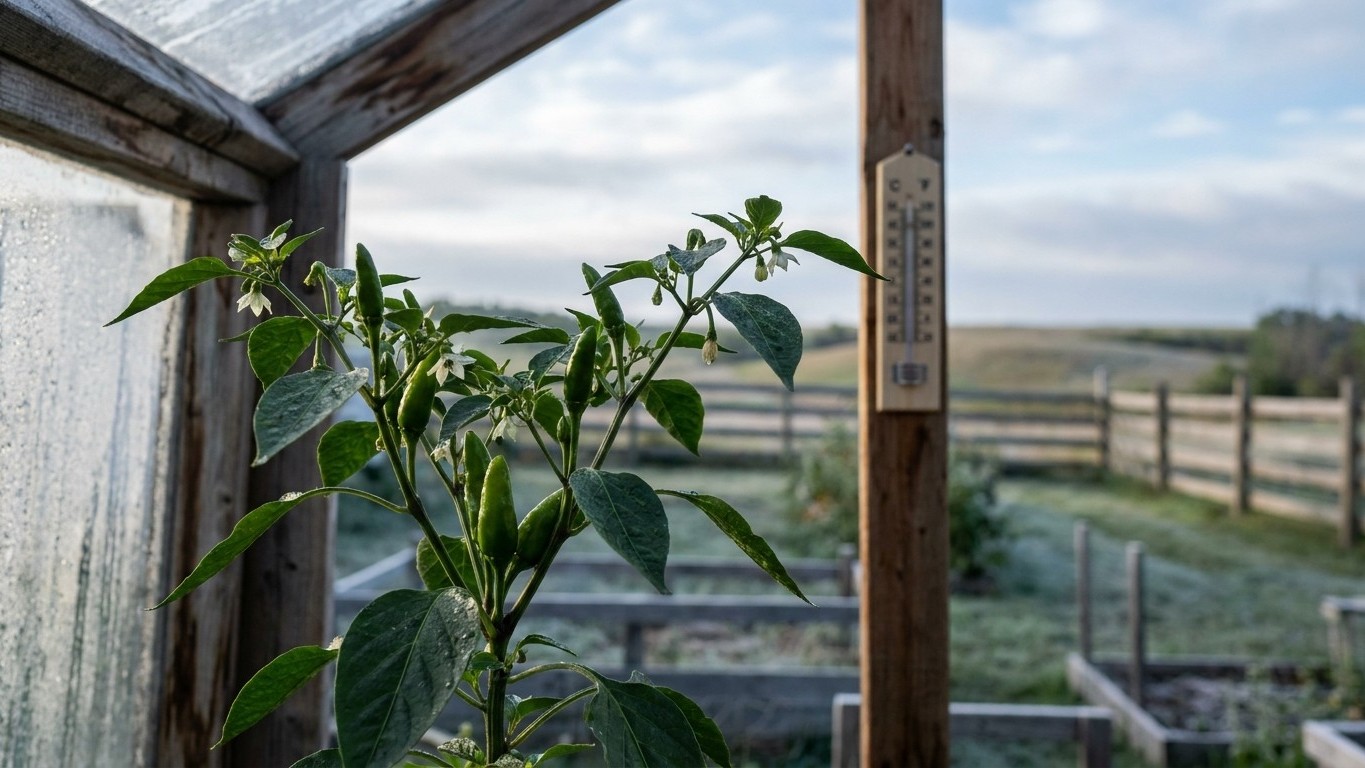 Growing Peppers in Saskatchewan: Fruit Set, Heat and Timing