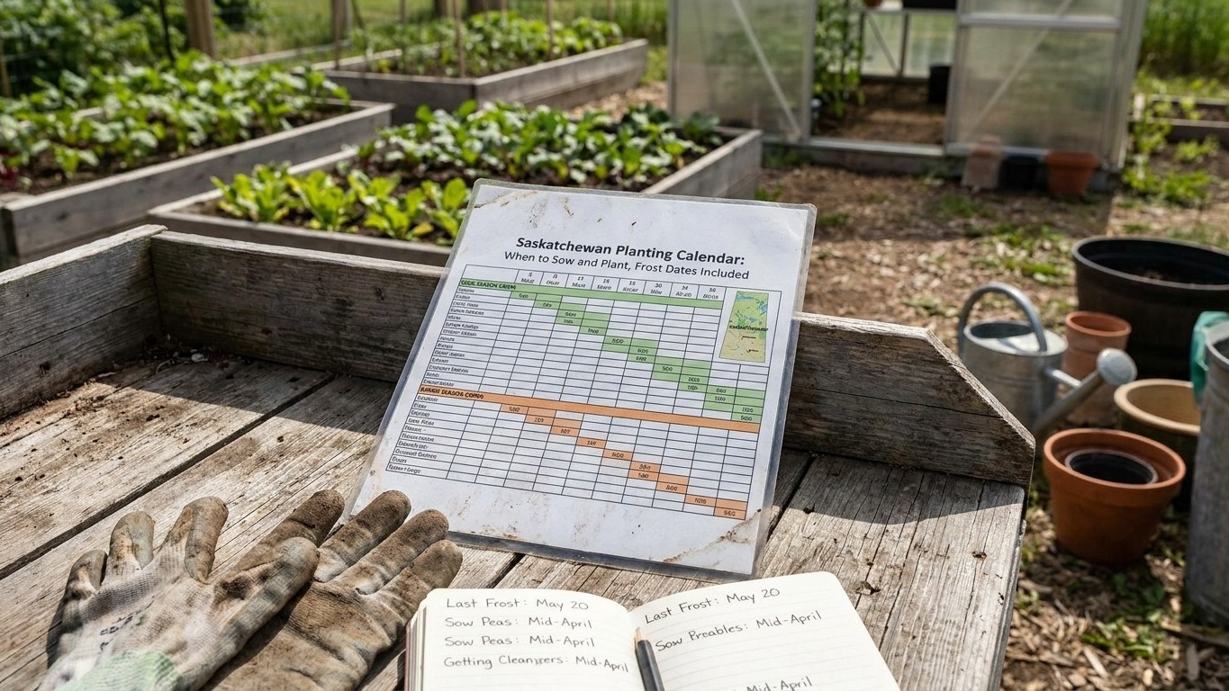 Saskatchewan Planting Calendar: When to Sow and Plant, Frost Dates Included