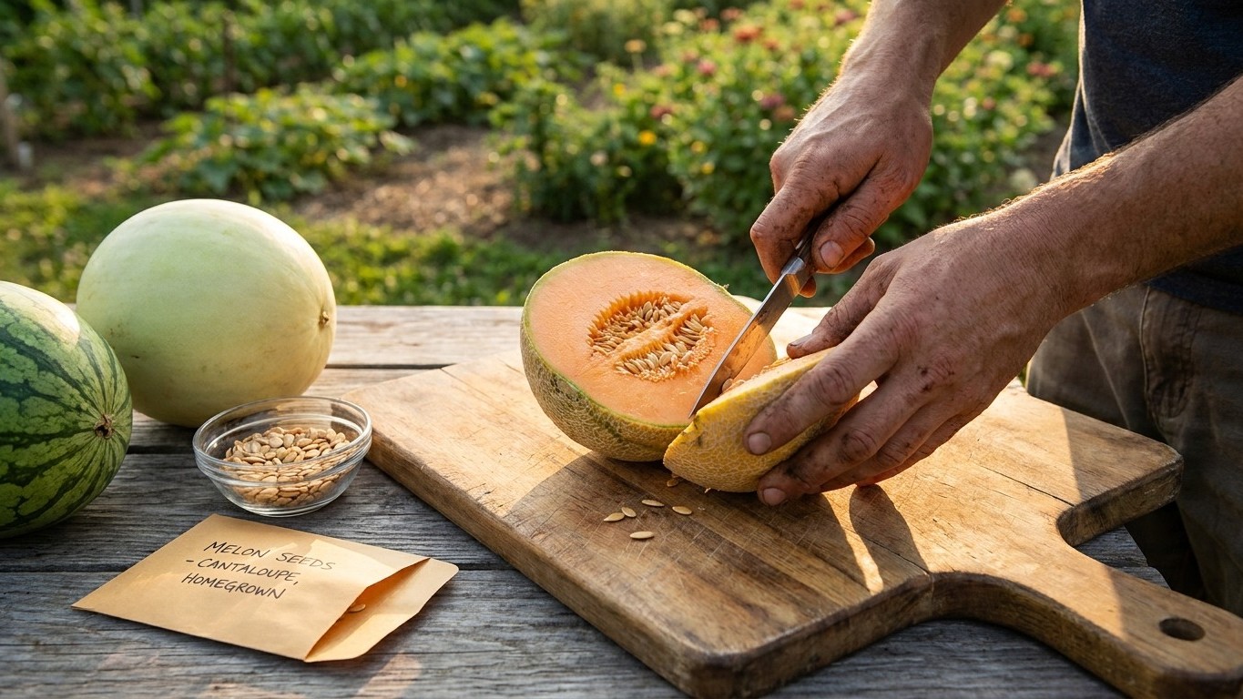 Saving Melon Seed: What Crosses With What