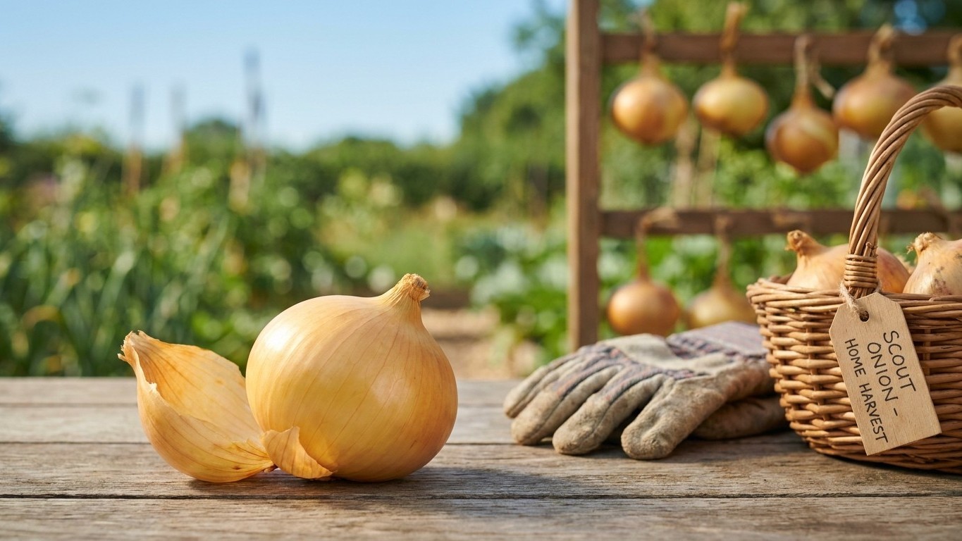 Scout Onion: Where It Bulbs and How Long It Keeps