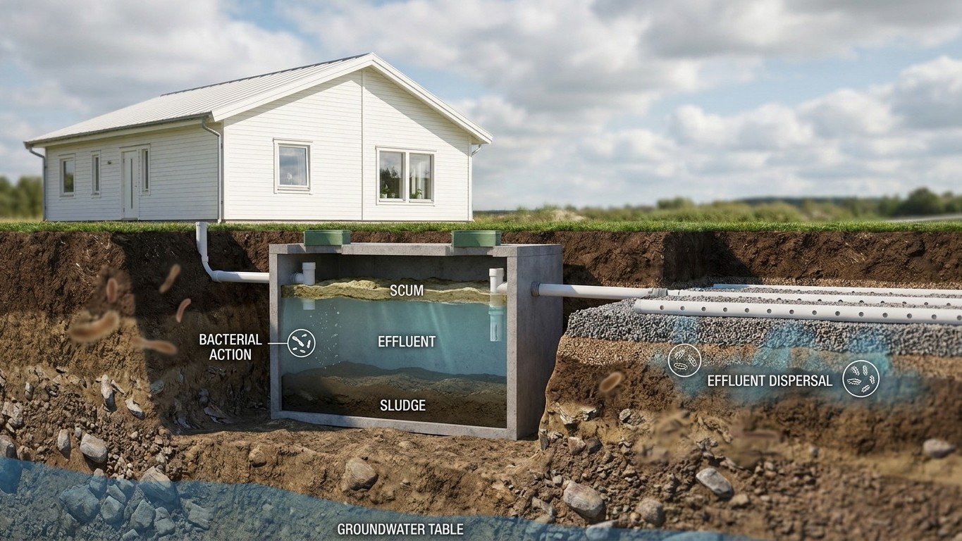 How a Septic System Actually Works