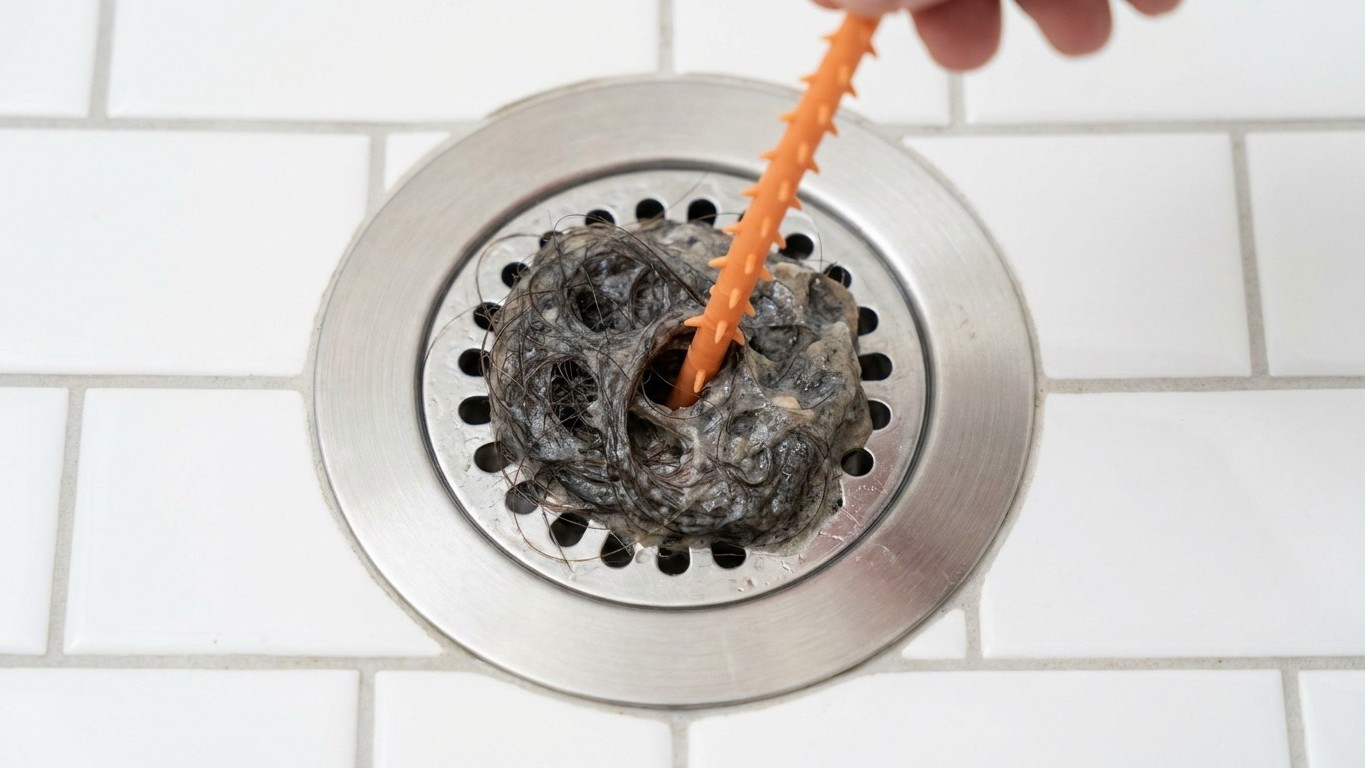 A Shower That Drains Slowly: Hair and What Else