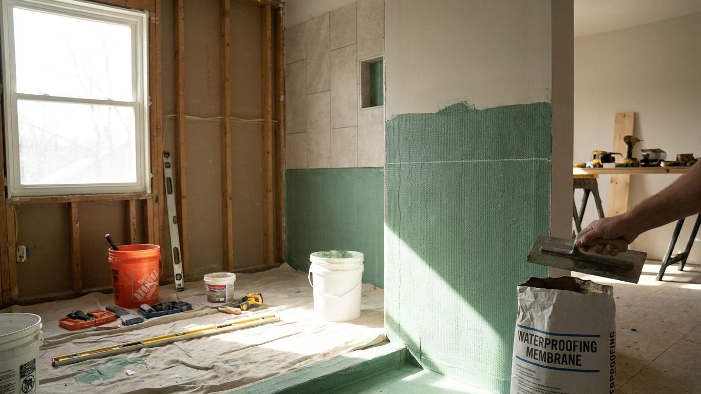 How High Does Shower Waterproofing Have to Go?