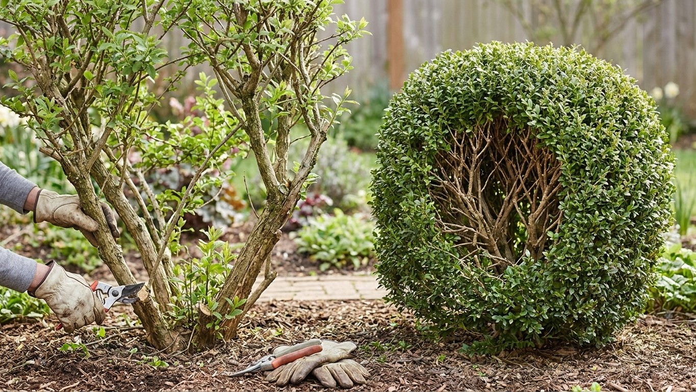 Renewal Pruning: Fixing an Overgrown Shrub Without Shearing It