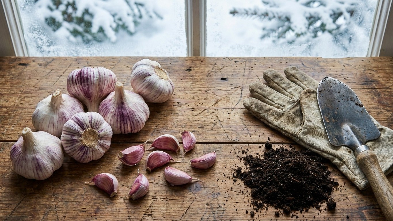 Siberian Garlic: When to Plant the Purple Stripe Heads That Need a Real Winter
