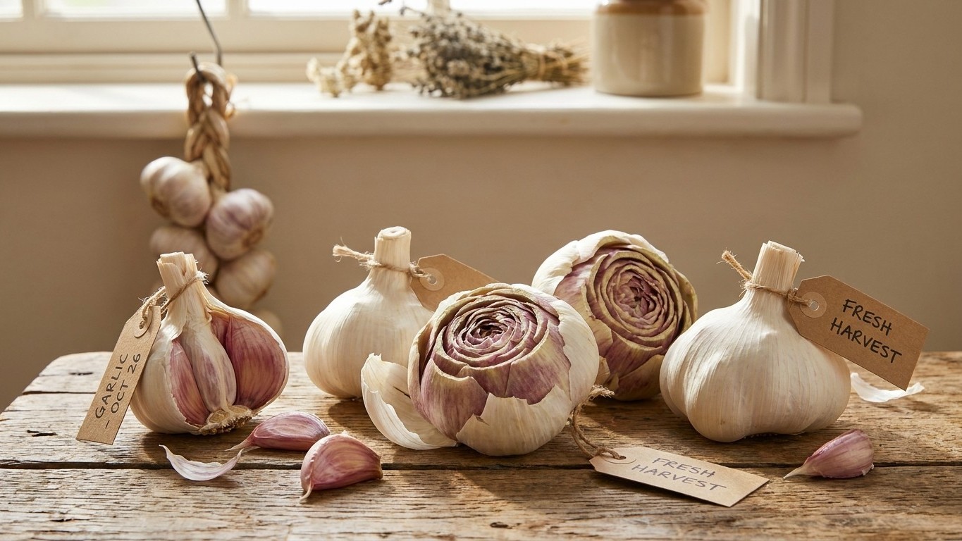 Sicilian Garlic: When to Plant the Artichoke Heads That Suit a Mild Winter