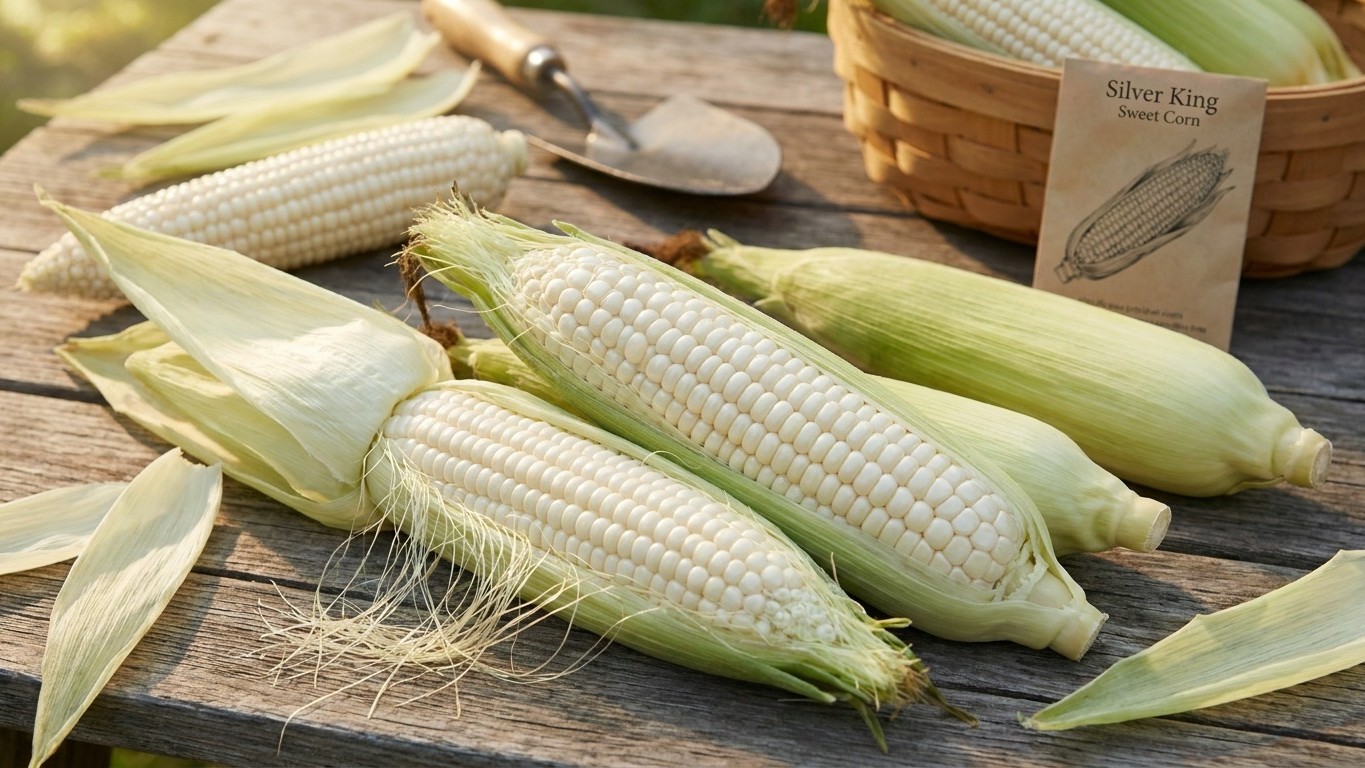 Silver King Sweet Corn: When to Plant It, and What to Do With the White Tomatoes