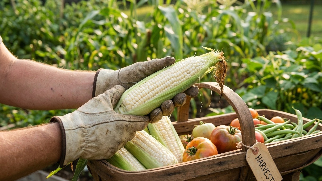 Silver Princess Sweet Corn: When to Plant It, and What to Do With the White Tomatoes