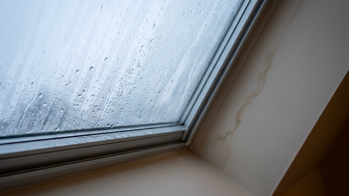 A Skylight That Leaks — or Condenses