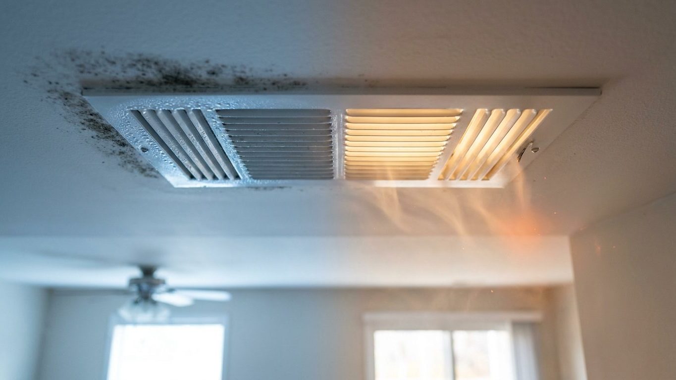 Musty and Burning Smells from the Vents