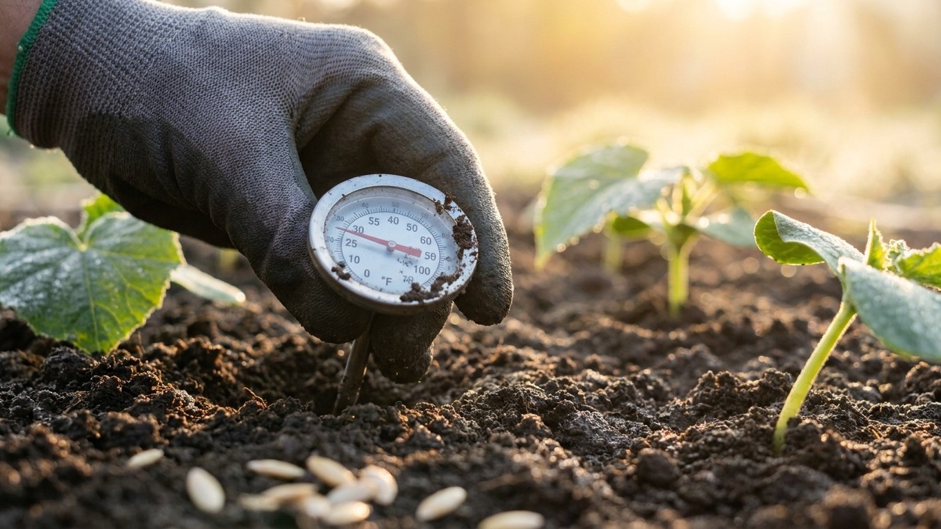 Cucumbers Wait for Warm Soil, Not a Calendar Date