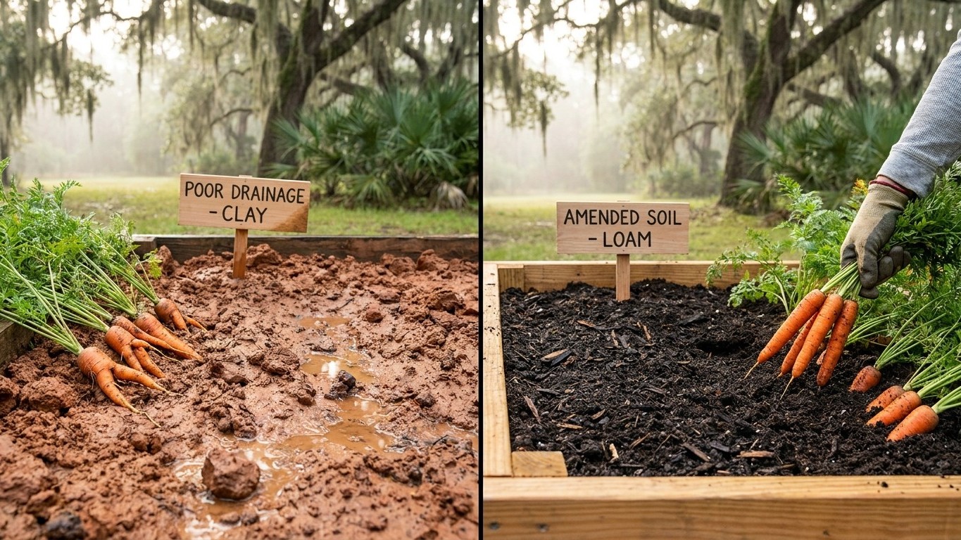 Growing Carrots in South Carolina: Soil, Sowing and Forked Roots