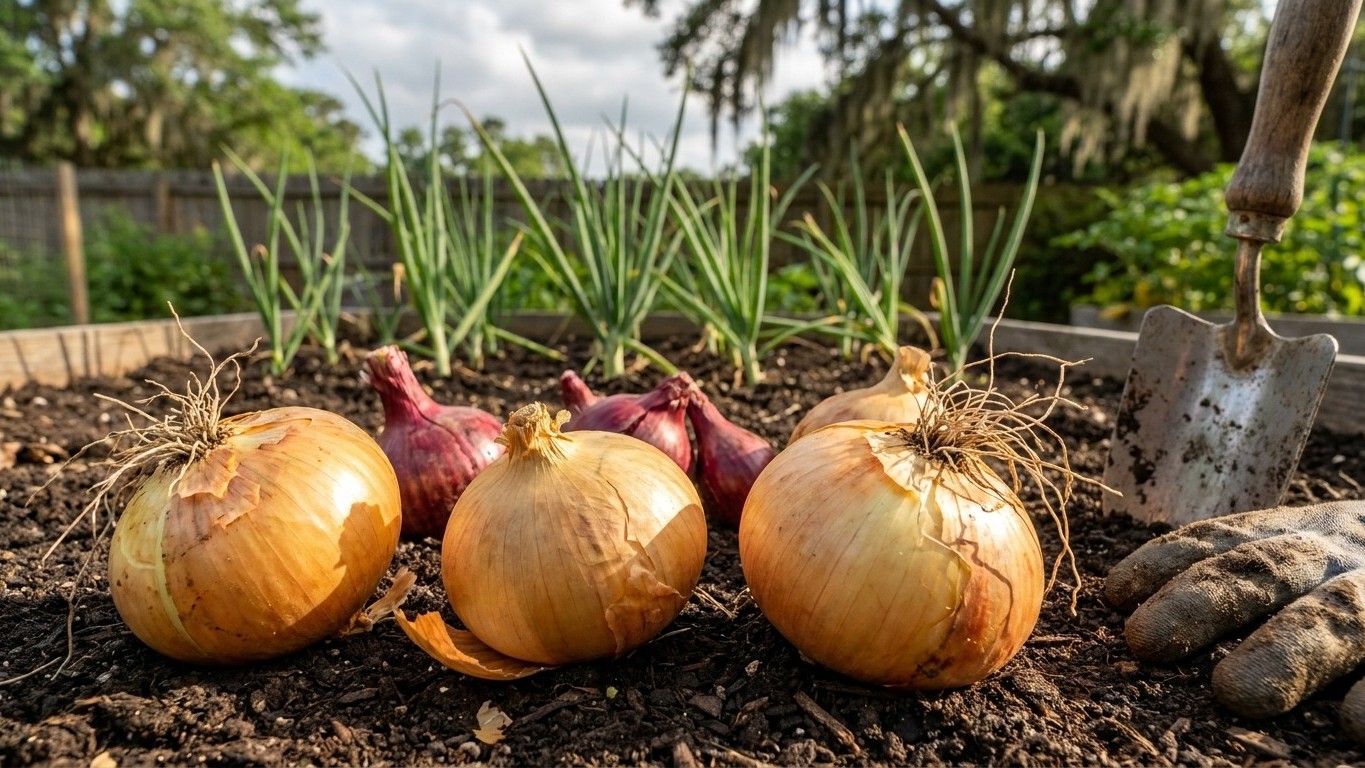 Growing Onions in South Carolina: Which Varieties Actually Bulb