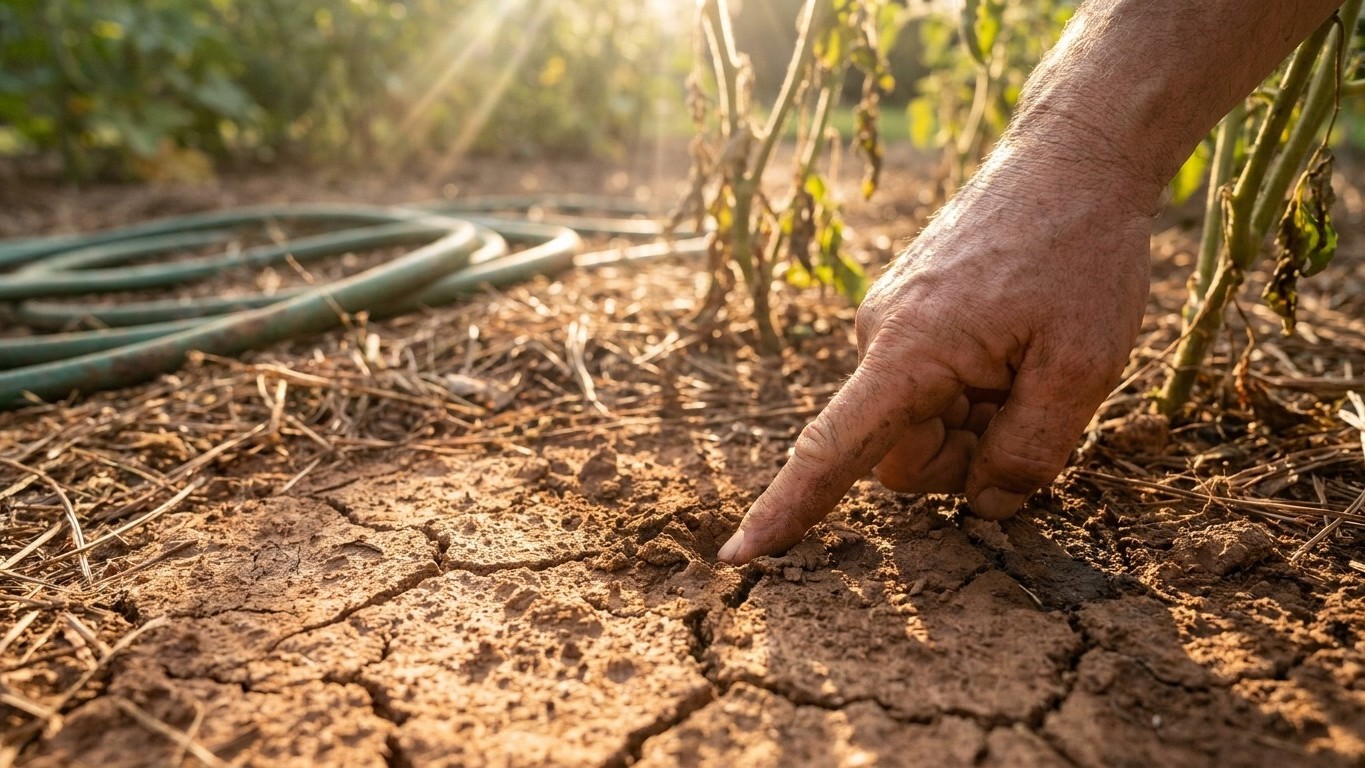 Watering Through a Dry Spell in South Carolina