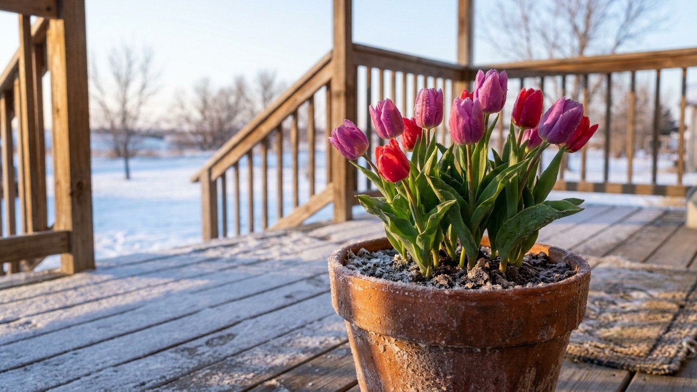 Growing Spring Bulbs in Containers in South Dakota