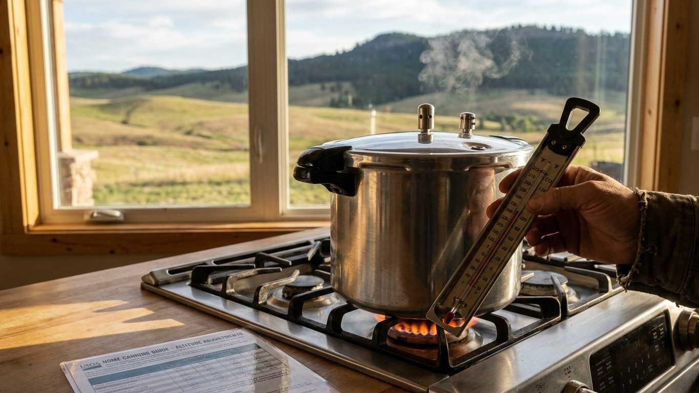 Canning at Altitude in South Dakota: What Your Elevation Changes
