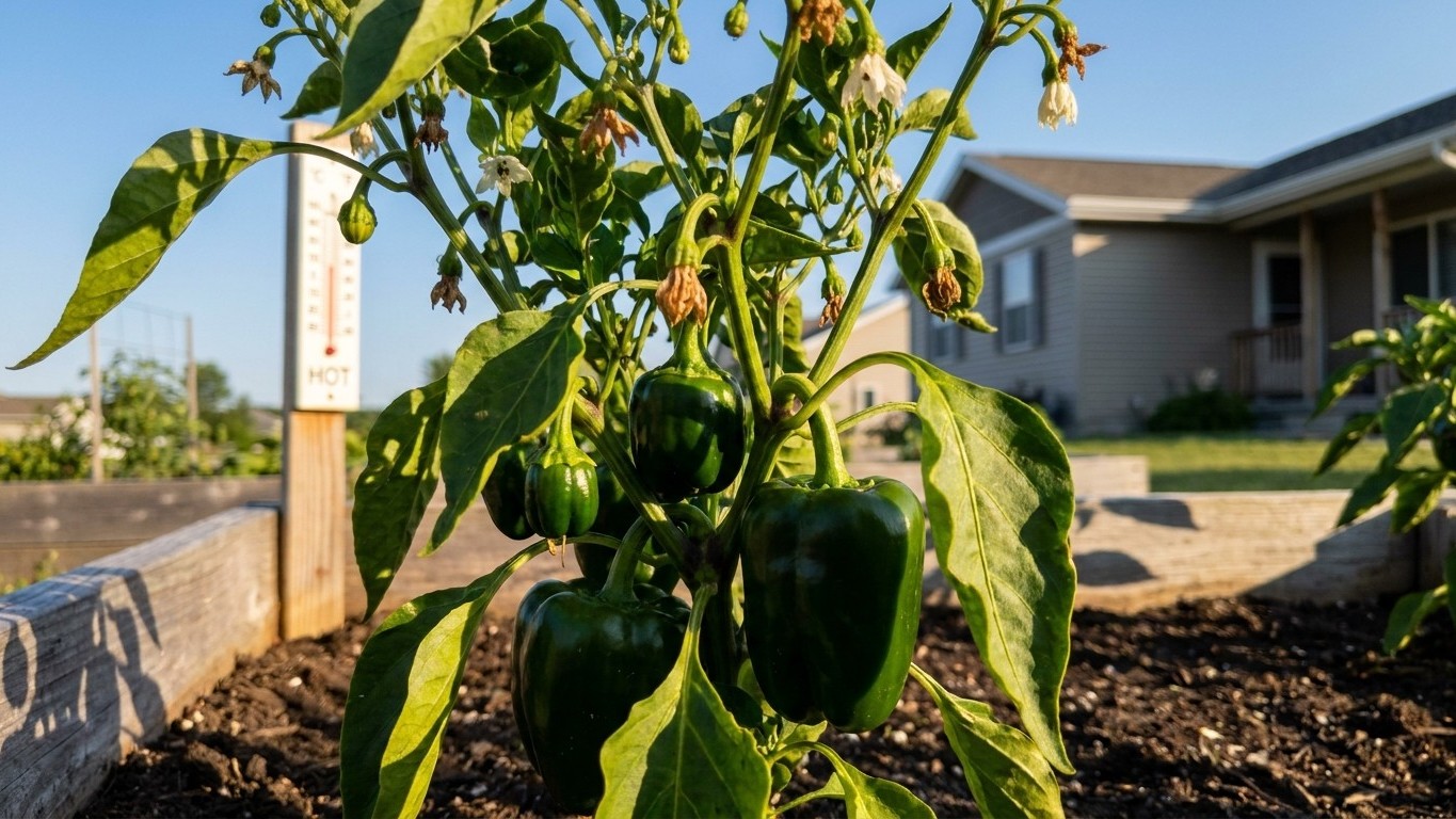 Growing Peppers in South Dakota: Fruit Set, Heat and Timing