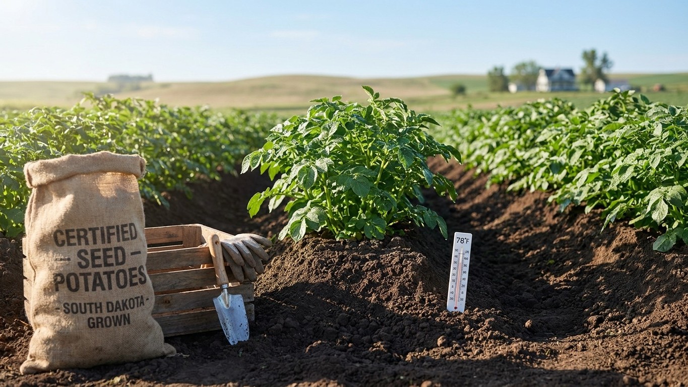 Growing Potatoes in South Dakota: Dates, Varieties and Summer Heat