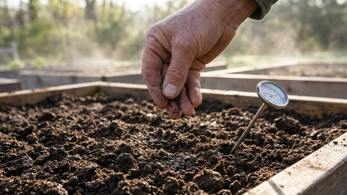 Sowing Spinach: 40 F Soil, and Why It Fails Above 80