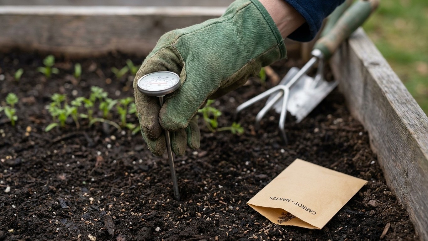 Sowing Carrots: Soil Temperature, Not the Calendar