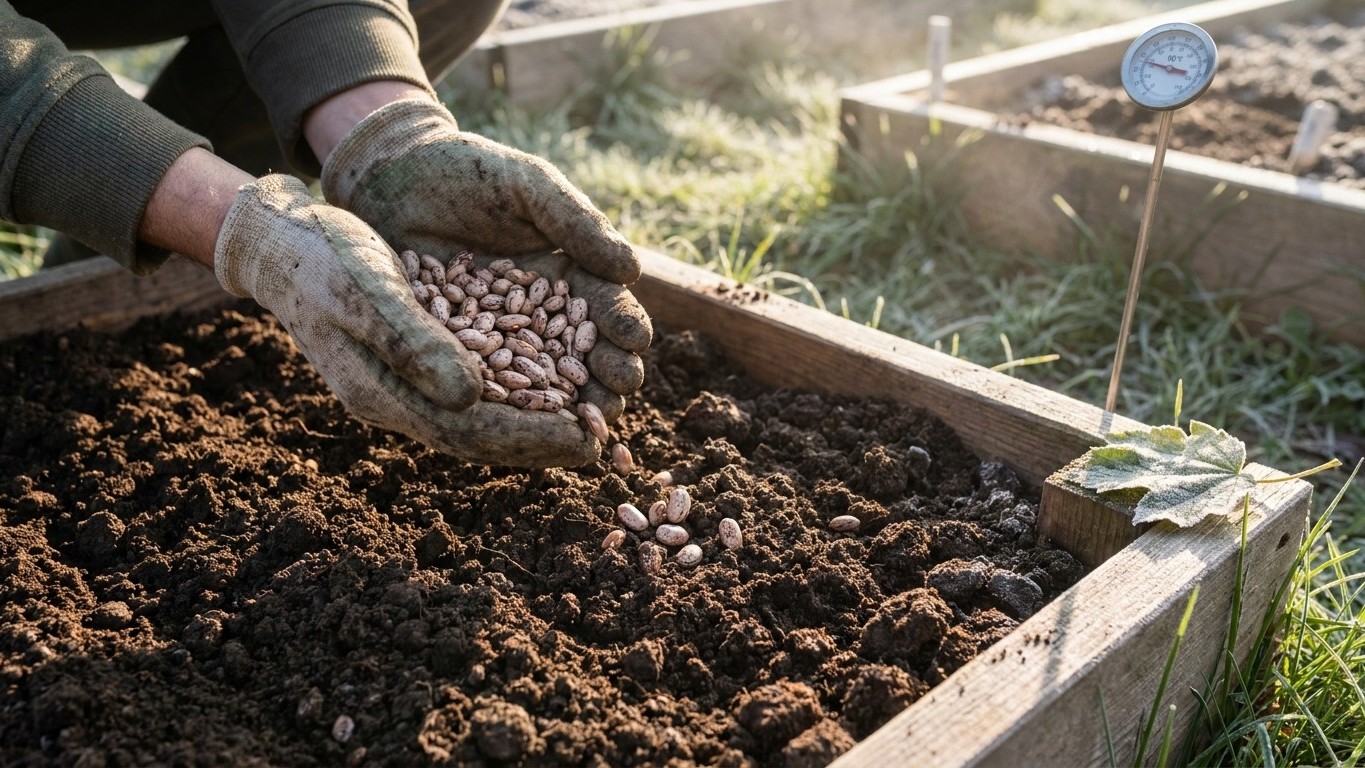 Sow Beans a Week Before the Last Frost — Yes, a Warm-Season Crop
