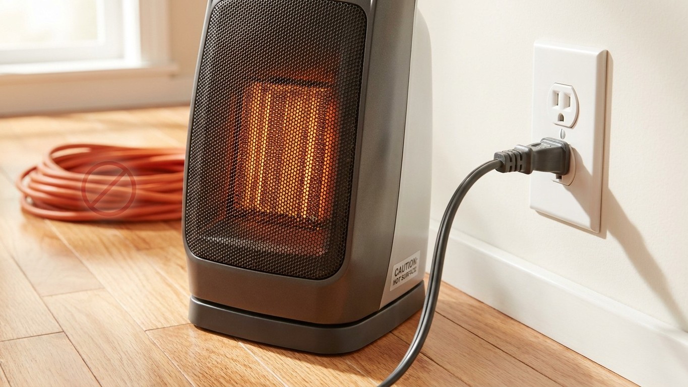 Why a Space Heater Should Not Be on an Extension Cord