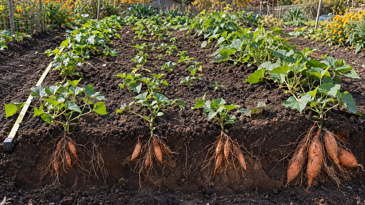 How Much Room Sweet Potato Vines Need