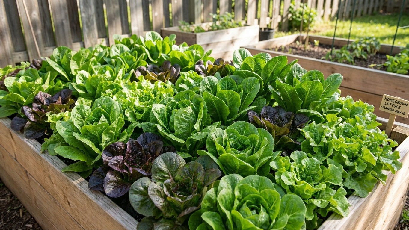 Planting Lettuce Close: Spacing Is the Weeding