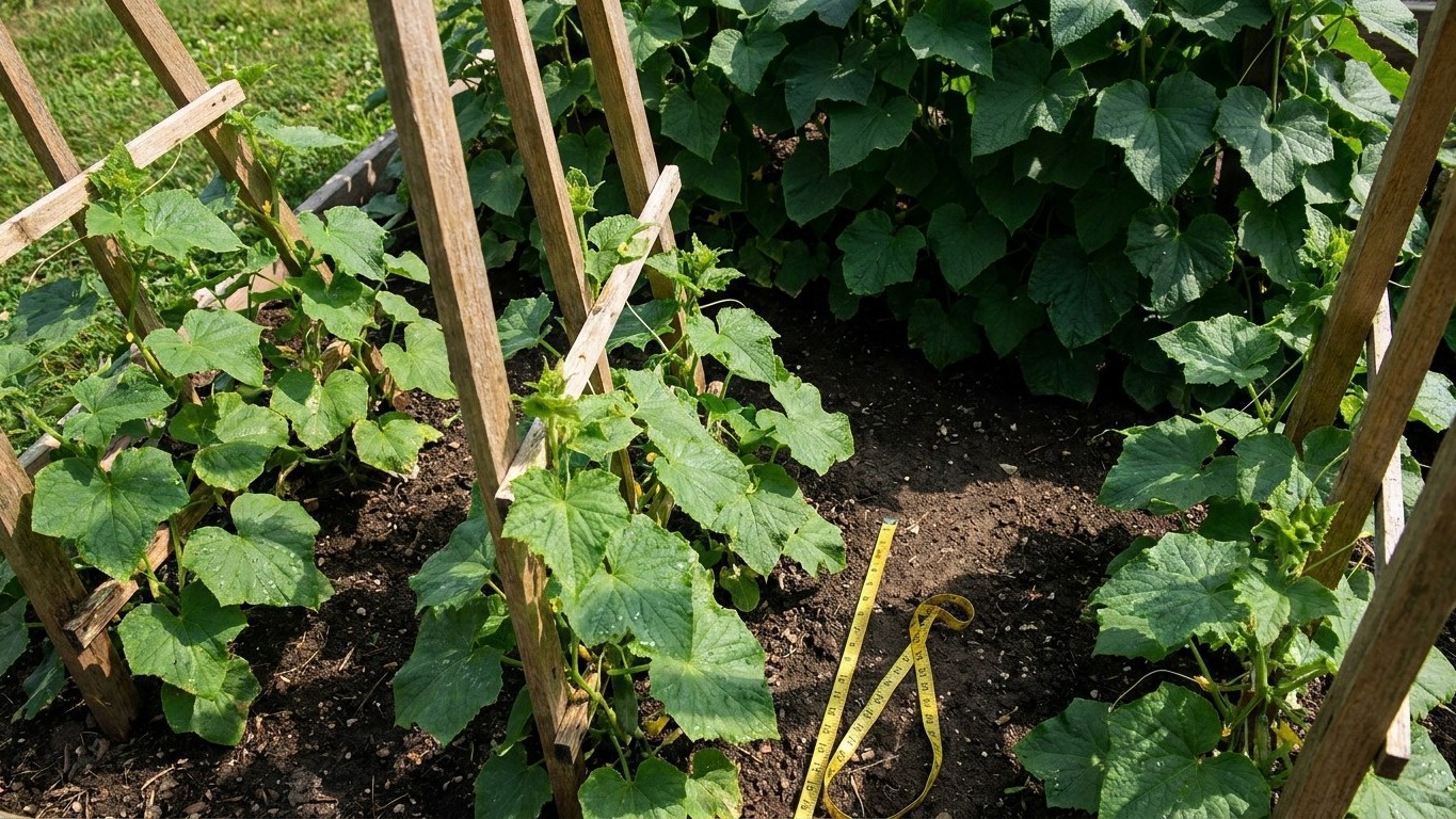 How Much Room a Cucumber Plant Actually Needs