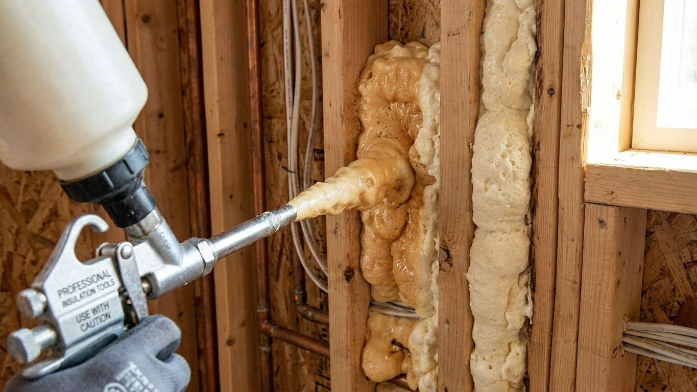Spray Foam: What It Solves and What It Commits You To