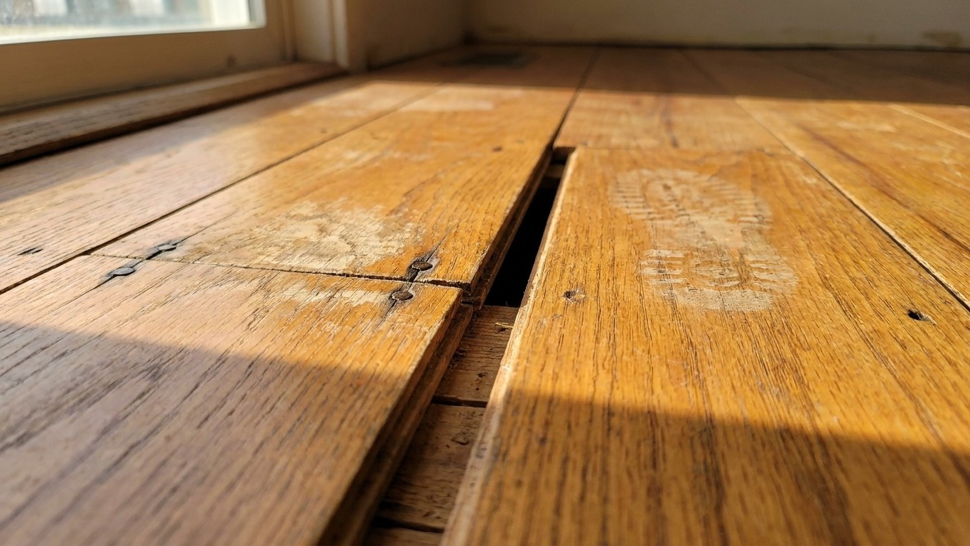 A Squeaky Floor: What Is Actually Rubbing