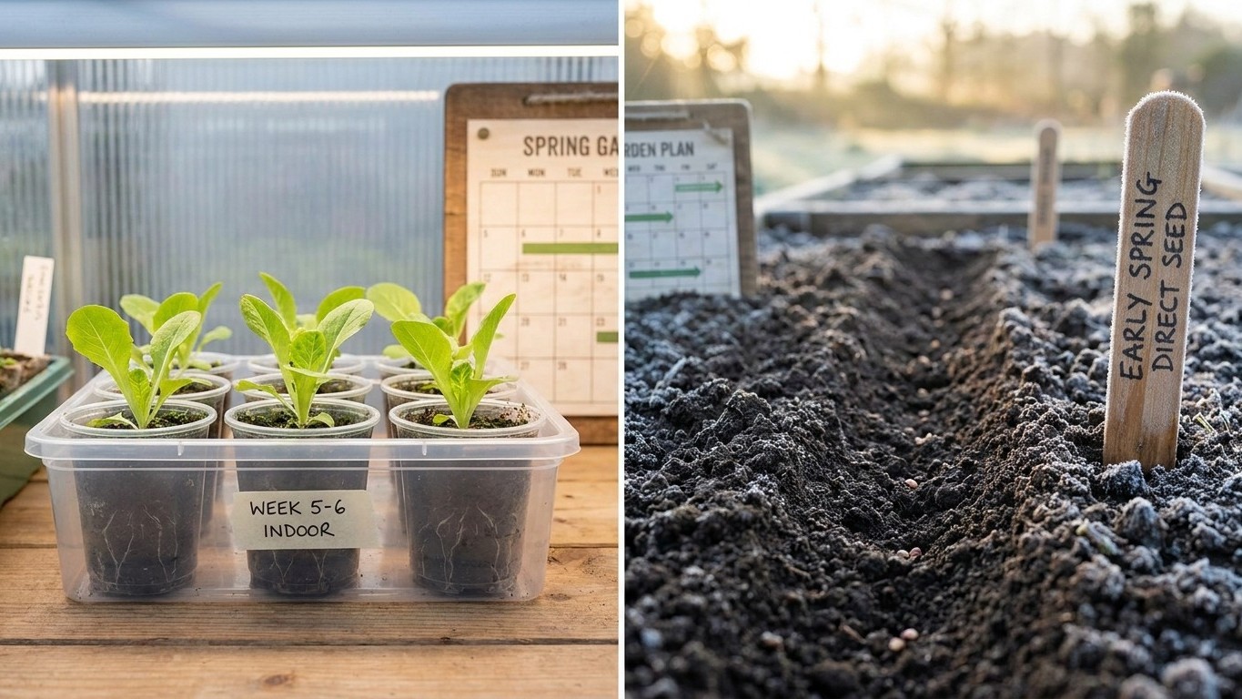 Starting Lettuce: Five to Six Weeks, and Why Seed Goes In Before Transplants