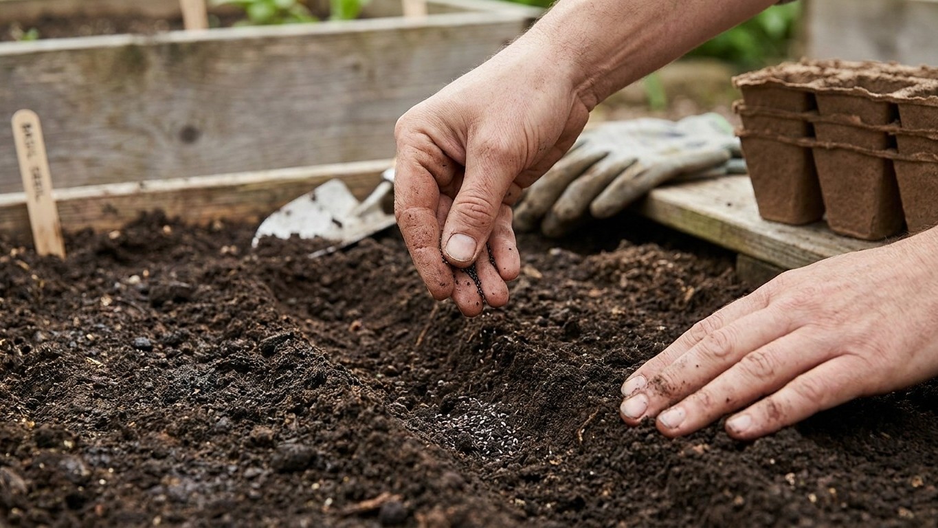 Sowing Basil an Eighth of an Inch Deep, and Only After the Frost