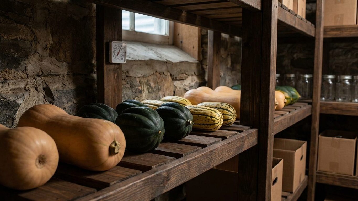 Storing Winter Squash Through the Winter