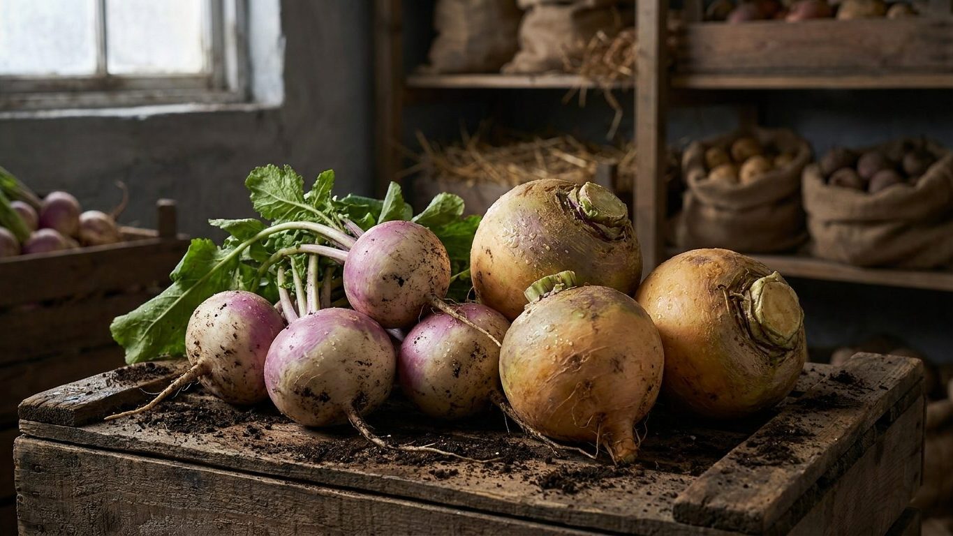 Keeping Turnips and Rutabaga Through Winter