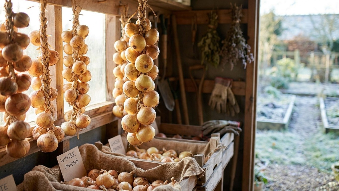Storing Onions Through Winter