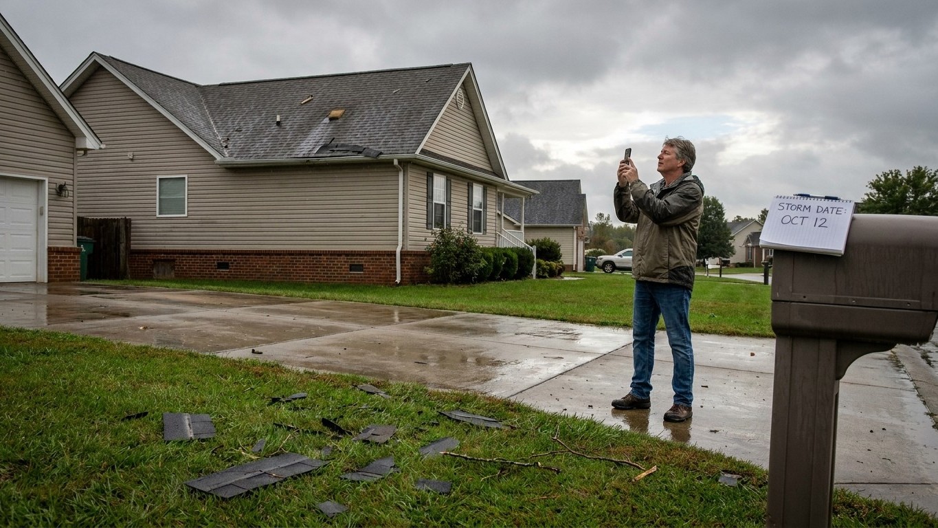 After a Storm: Documenting Roof Damage