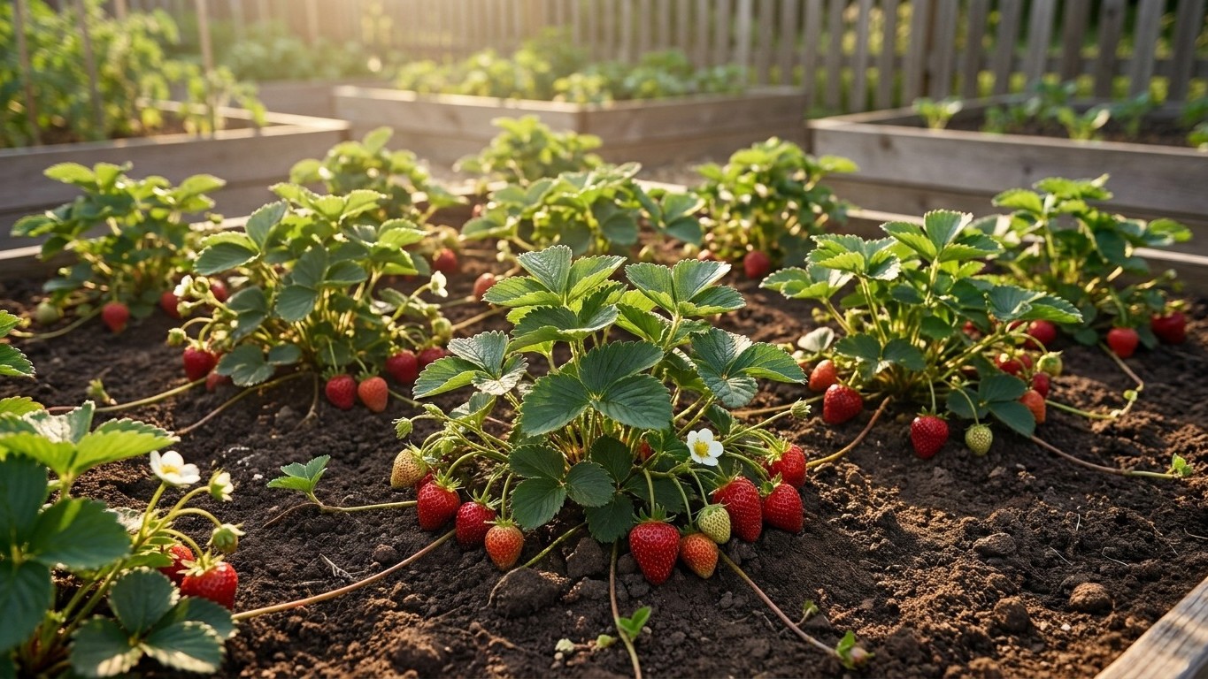 Growing Strawberries: A Bed That Pays for Three to Five Years