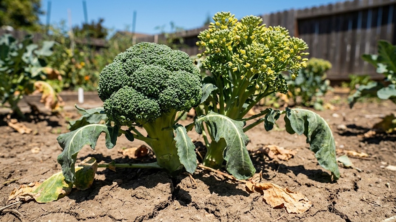 Why Broccoli Heads Open and Turn Bitter in Summer