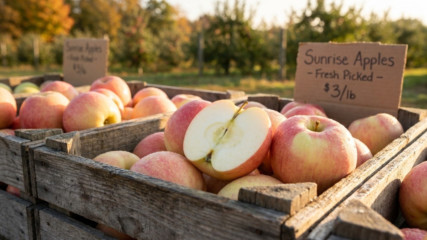 Sunrise Apple: When It Ripens, and Why It Will Not Keep